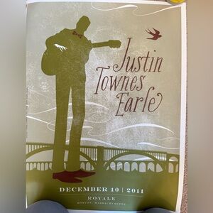 Justin Townes Earle Poster